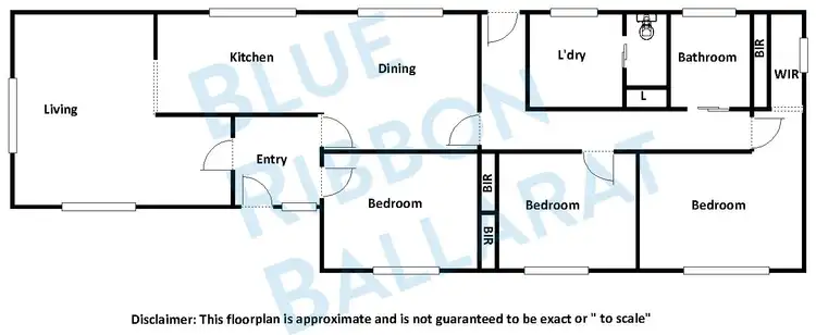 Floorplan of Homely house listing, 137 Pitfield Scarsdale Road, Scarsdale VIC 3351