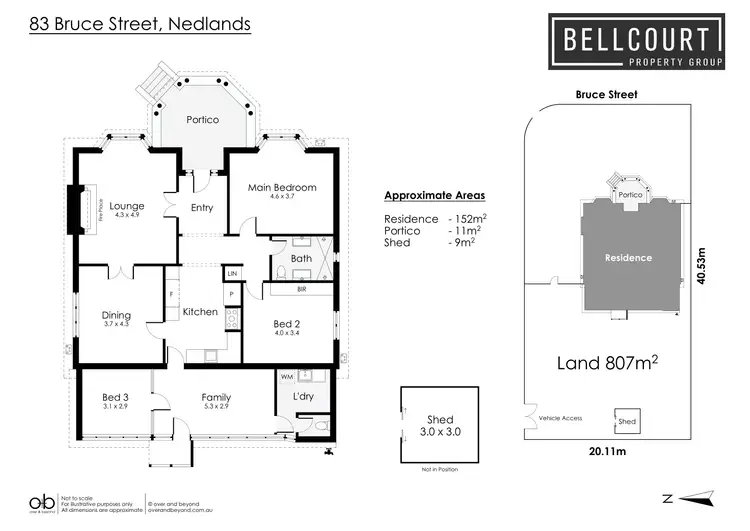 Floorplan of Homely house listing, 83 Bruce Street, Nedlands WA 6009