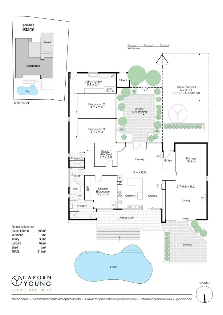 Floorplan of Homely house listing, 55 Pandora Drive, City Beach WA 6015