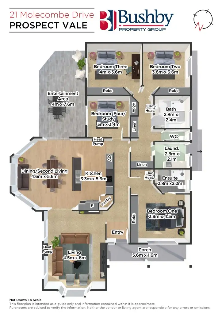 Floorplan of Homely house listing, 21 Molecombe Drive, Prospect Vale TAS 7250