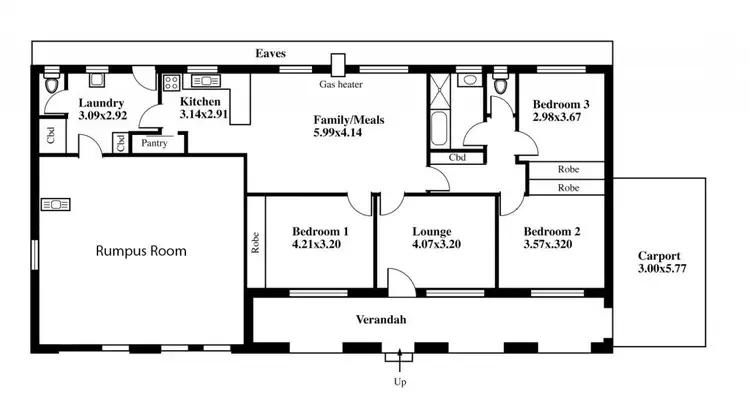Floorplan of Homely house listing, 34 Parkinson Avenue, Dernancourt SA 5075