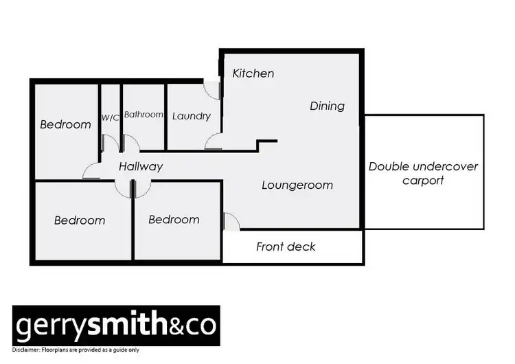 Floorplan of Homely house listing, 3 Tucker Street, Horsham VIC 3400