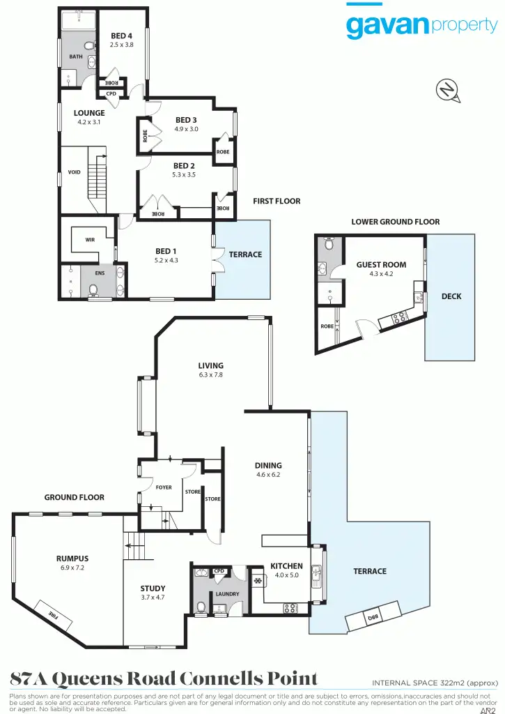 Floorplan of Homely house listing, 87a Queens Road, Connells Point NSW 2221