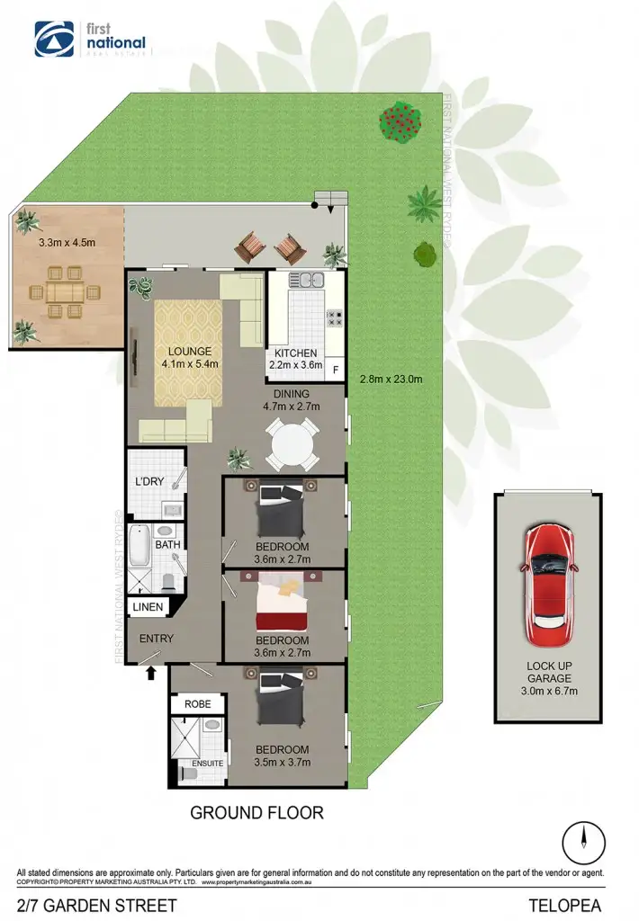 Floorplan of Homely apartment listing, 2/7 Garden Street, Telopea NSW 2117