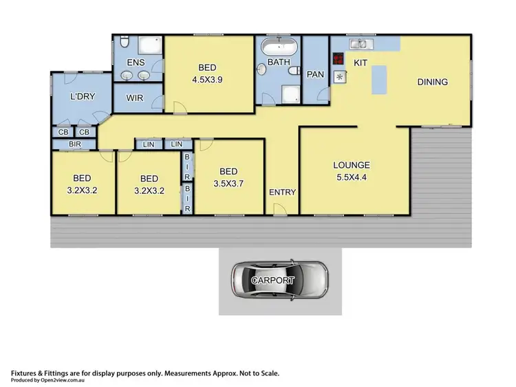 Floorplan of Homely house listing, 4 Mountain Home Road, Kinglake VIC 3763