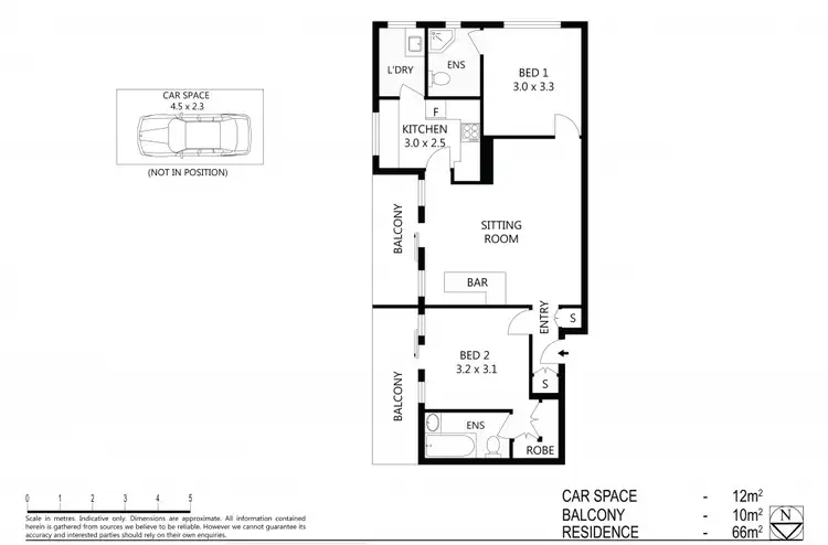 Floorplan of Homely unit listing, 82/35 Campbell Street, Parramatta NSW 2150
