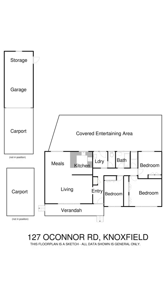 Floorplan of Homely house listing, 127 Oconnor Road, Knoxfield VIC 3180