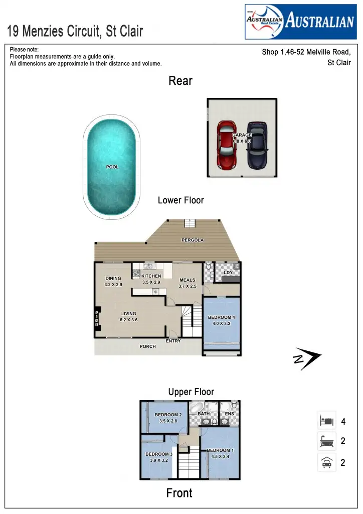 Floorplan of Homely house listing, 19 Menzies Circuit, St Clair NSW 2759