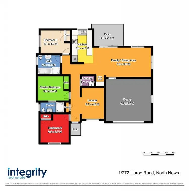 Floorplan of Homely house listing, 1/272 Chittick Avenue, North Nowra NSW 2541