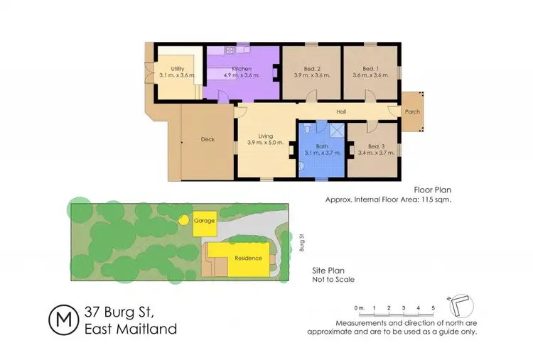 Floorplan of Homely house listing, 37 Burg Street, East Maitland NSW 2323