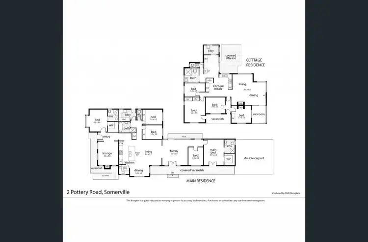 Floorplan of Homely house listing, 2 Pottery Road, Somerville VIC 3912