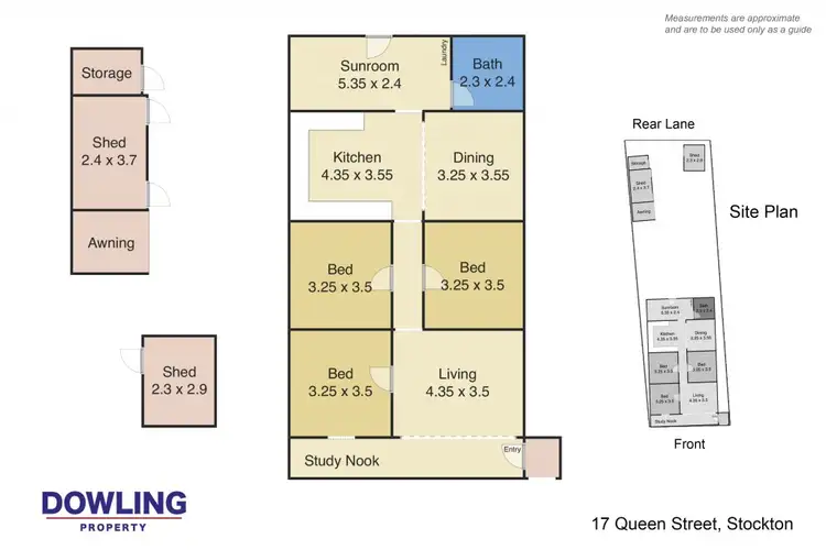 Floorplan of Homely house listing, 17 Queen Street, Stockton NSW 2295