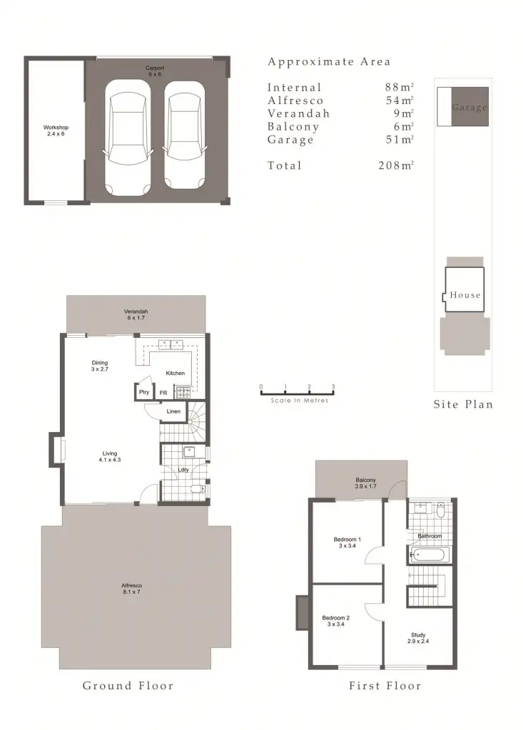 Floorplan of Homely house listing, 75 Hope Street, White Gum Valley WA 6162