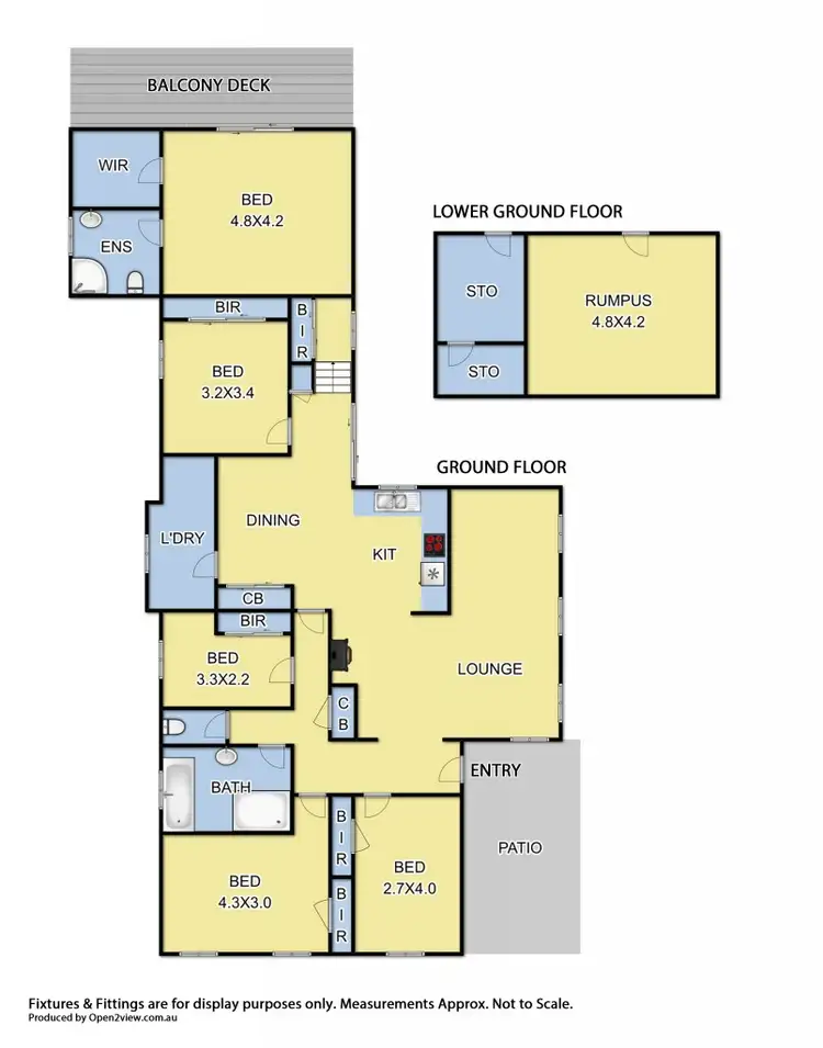 Floorplan of Homely house listing, 289 National Park Road, Kinglake West VIC 3757