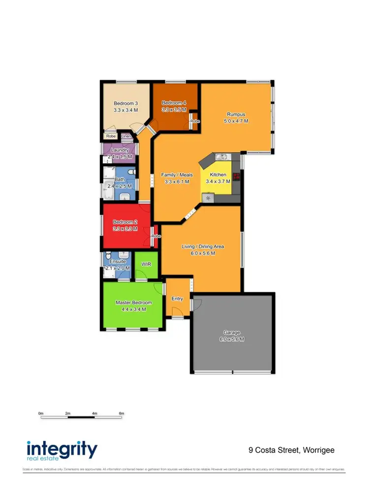 Floorplan of Homely house listing, 9 Costa Street, Worrigee NSW 2540