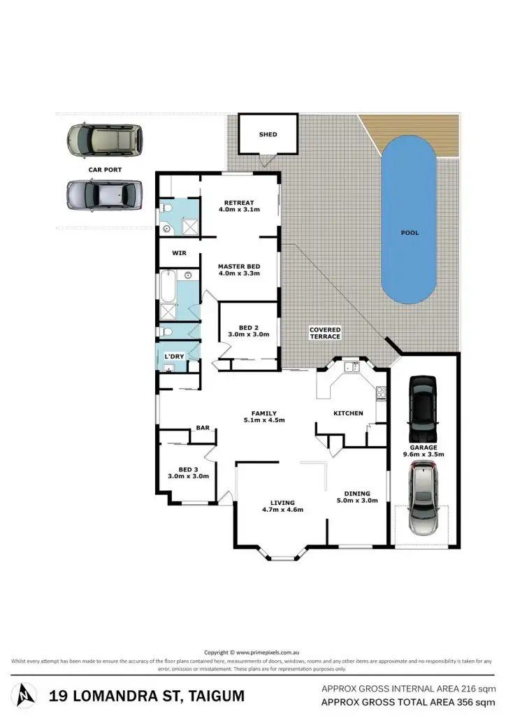 Floorplan of Homely house listing, 19 Lomandra Street, Taigum QLD 4018