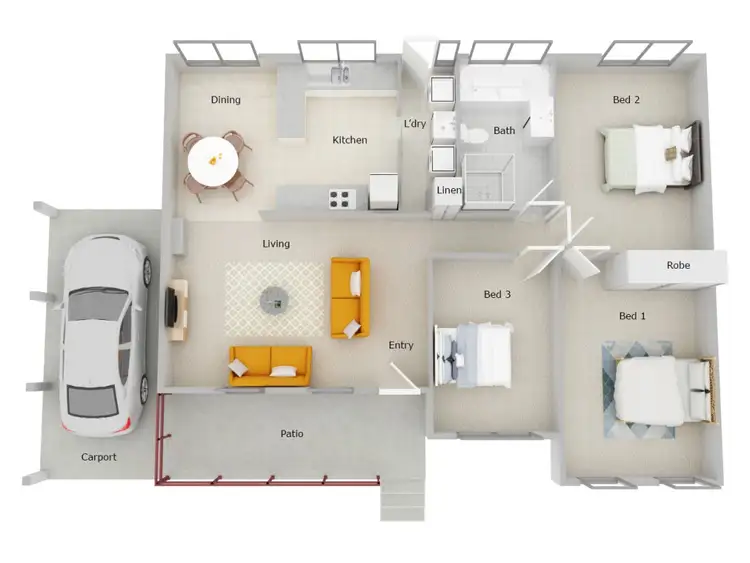 Floorplan of Homely house listing, 87 Ridge Street, Lawson NSW 2783
