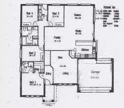 Floorplan of Homely house listing, 23 FITZGERALD AVENUE, Whyalla Jenkins SA 5609