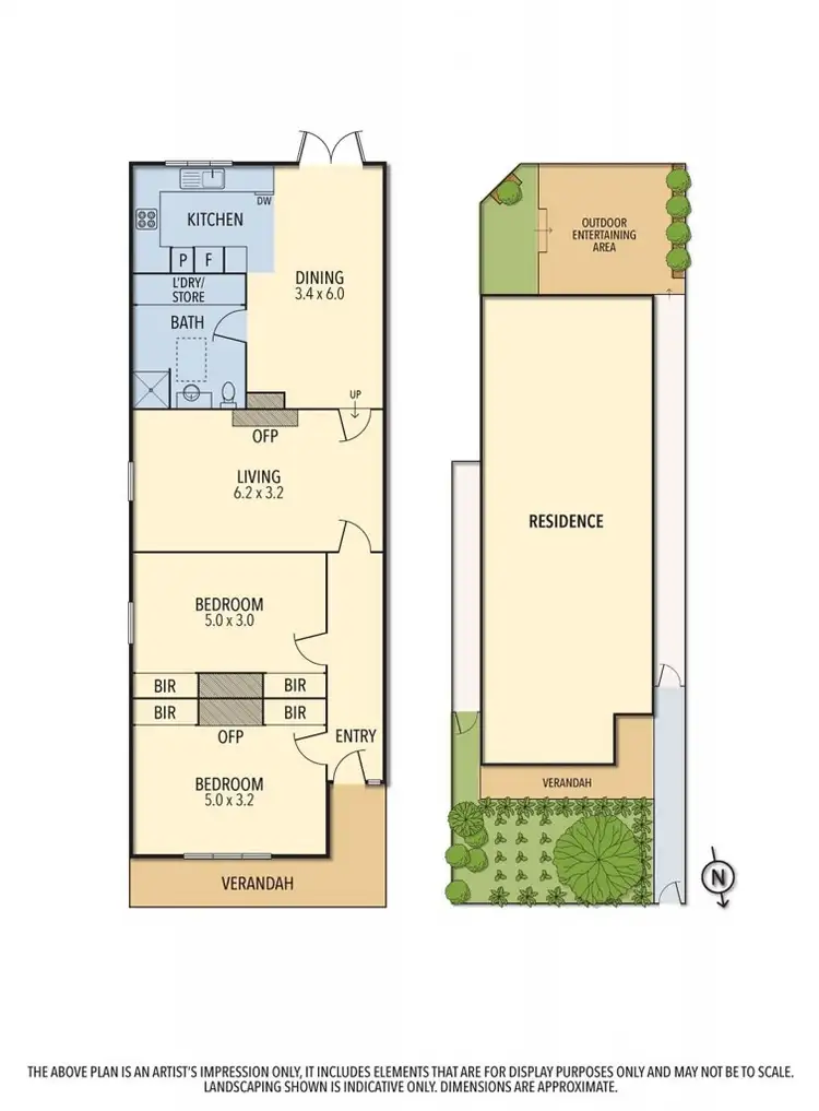Floorplan of Homely house listing, 27 Caroline Street, Clifton Hill VIC 3068