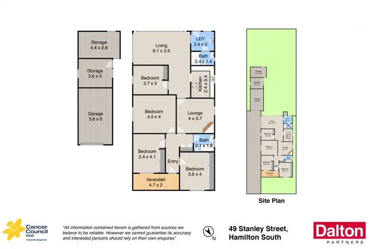 Floorplan of Homely house listing, 49 Stanley Street, Hamilton South NSW 2303
