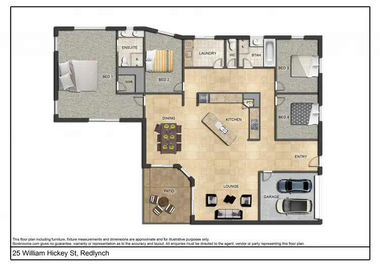Floorplan of Homely house listing, 25 William Hickey Street, Redlynch QLD 4870