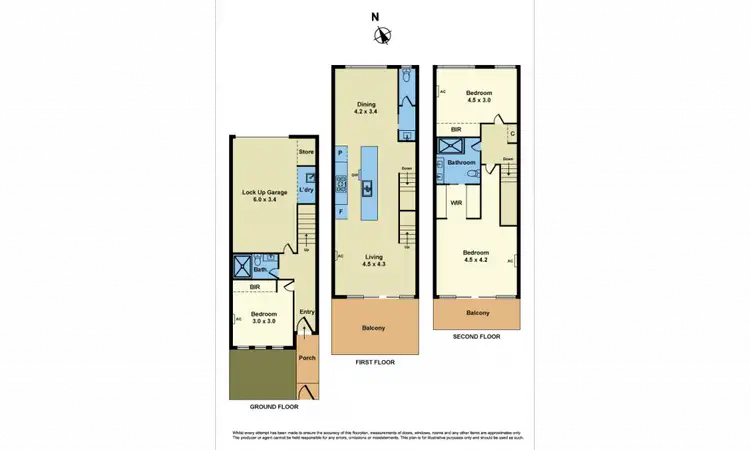 Floorplan of Homely house listing, 1/57 Blyth Street, Altona VIC 3018