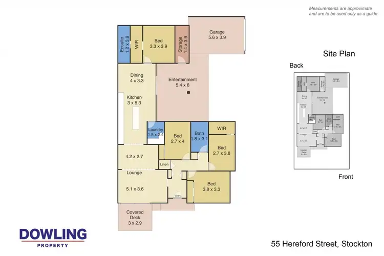 Floorplan of Homely house listing, 55 Hereford Street, Stockton NSW 2295