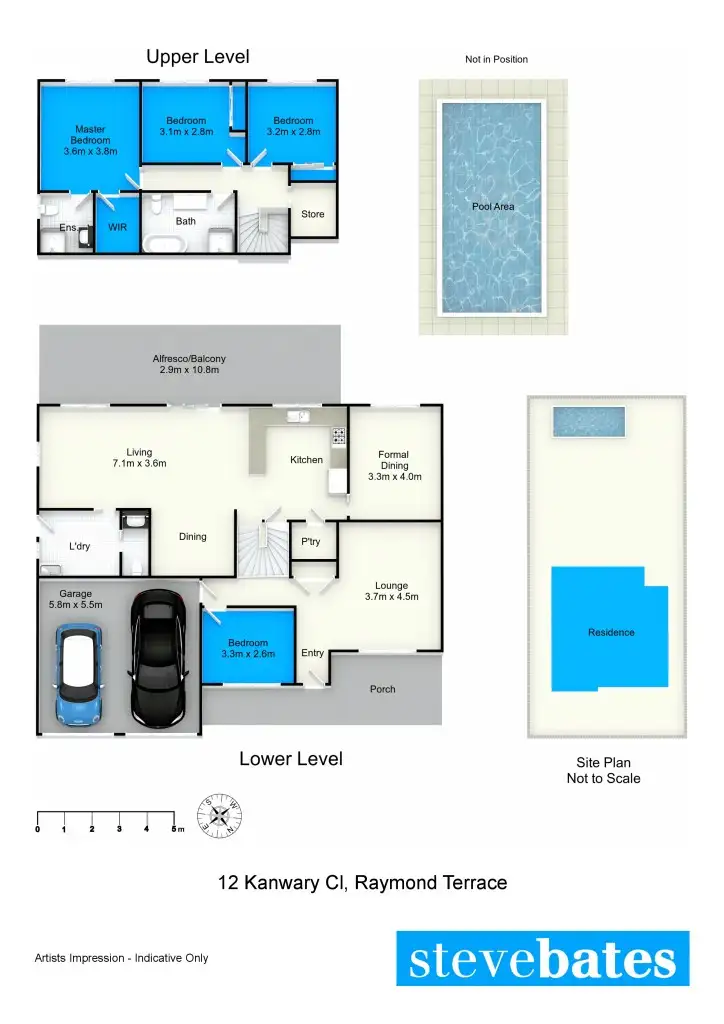 Floorplan of Homely house listing, 12 Kanwary Close, Raymond Terrace NSW 2324