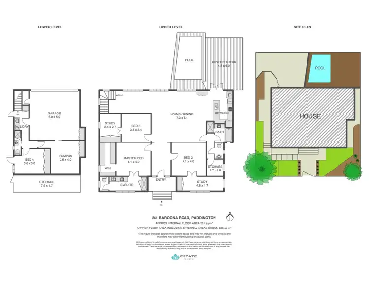 Floorplan of Homely house listing, 241 Baroona Road, Paddington QLD 4064