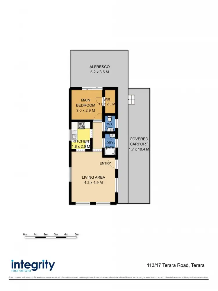 Floorplan of Homely villa listing, 113/17 Terara Road, Nowra NSW 2541