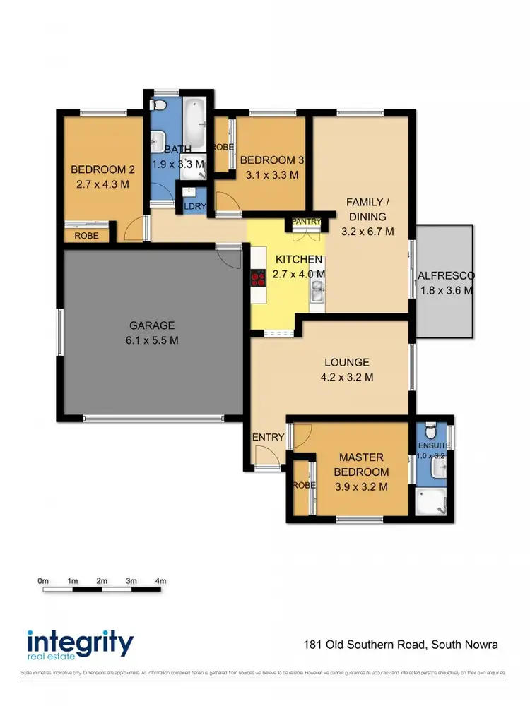Floorplan of Homely house listing, 1/181 Old Southern Road, South Nowra NSW 2541
