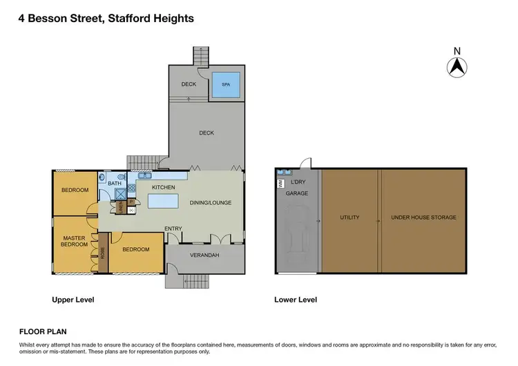 Floorplan of Homely house listing, 4 Besson Street, Stafford Heights QLD 4053
