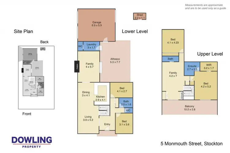 Floorplan of Homely house listing, 5 Monmouth Street, Stockton NSW 2295