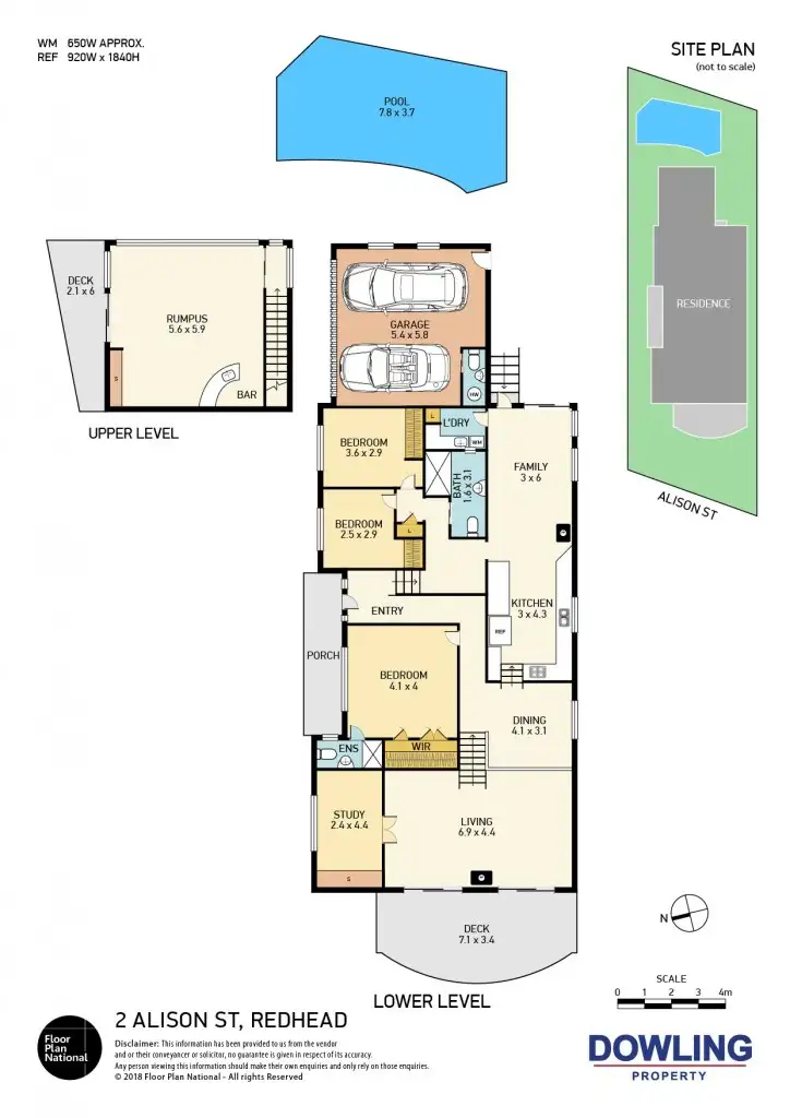 Floorplan of Homely house listing, 2 Alison Street, Redhead NSW 2290