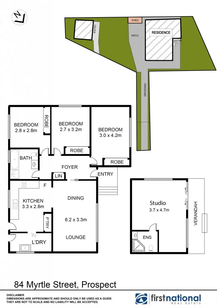 Floorplan of Homely house listing, 84 Myrtle Street, Prospect NSW 2148