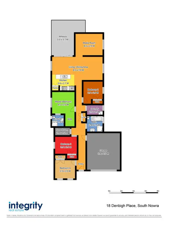 Floorplan of Homely house listing, 18 Denbigh Place, South Nowra NSW 2541