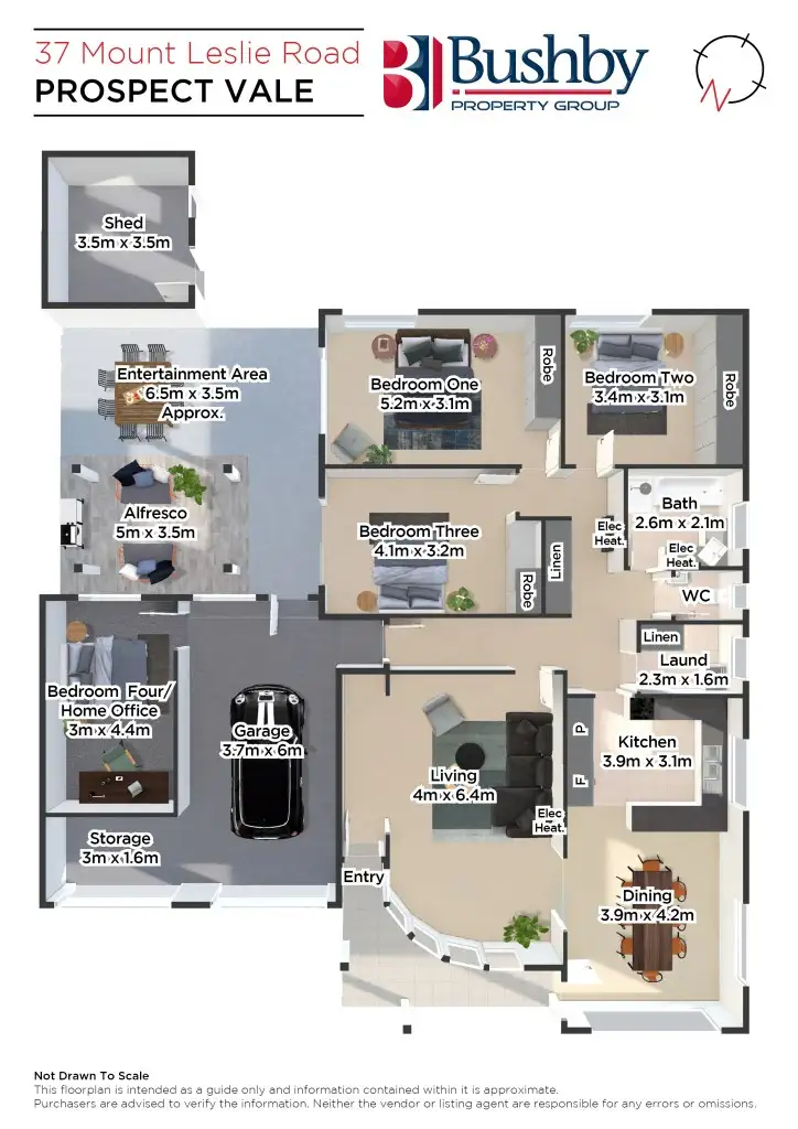 Floorplan of Homely house listing, 37 Mount Leslie Road, Prospect Vale TAS 7250