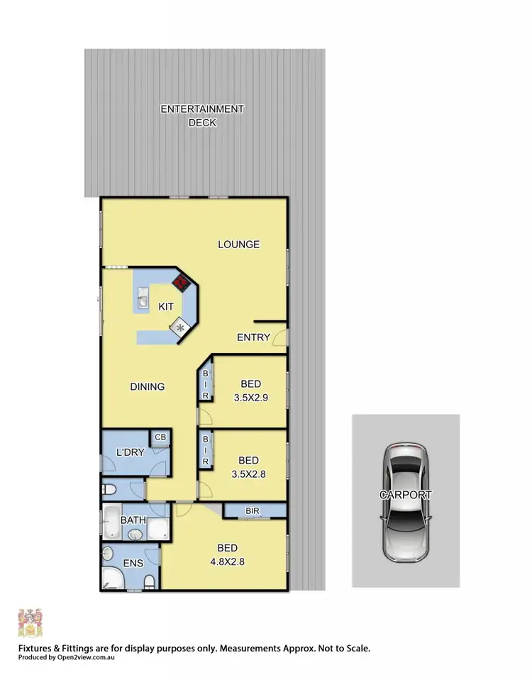 Floorplan of Homely house listing, 46 Bell Street, Yarra Glen VIC 3775