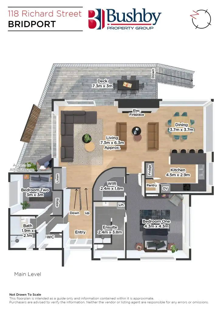 Floorplan of Homely house listing, 118 Richard Street, Bridport TAS 7262