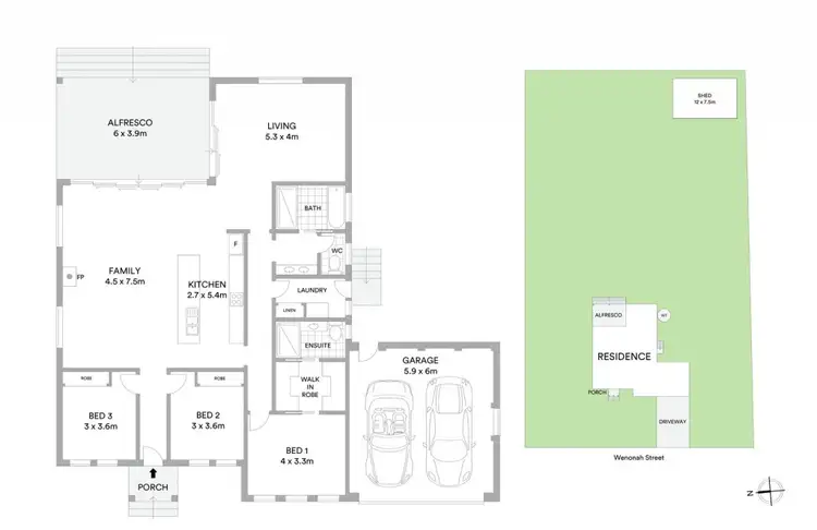 Floorplan of Homely house listing, 15 Wenonah Street, Gulgong NSW 2852
