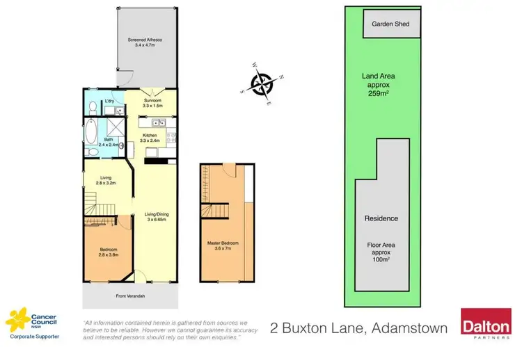 Floorplan of Homely house listing, 2 Buxton Lane, Adamstown NSW 2289