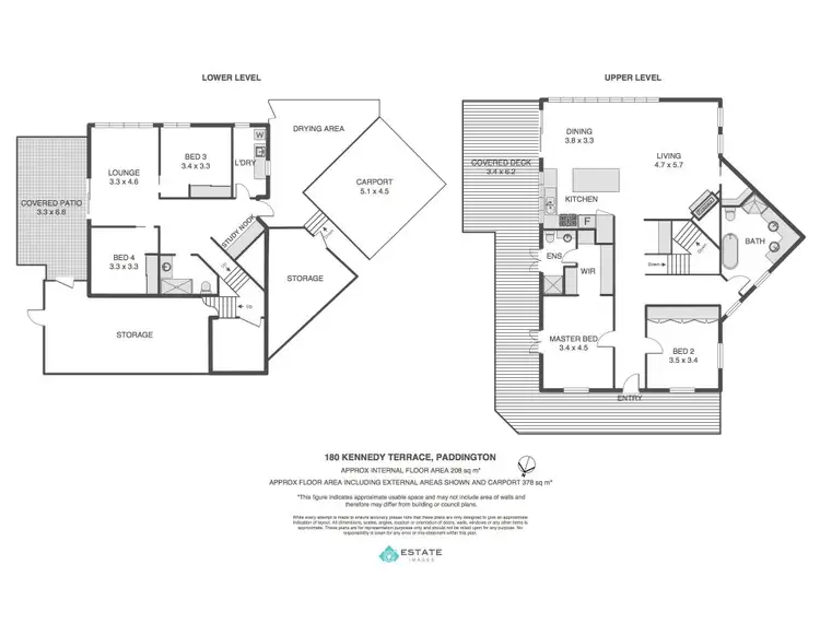 Floorplan of Homely house listing, 180 Kennedy Terrace, Paddington QLD 4064