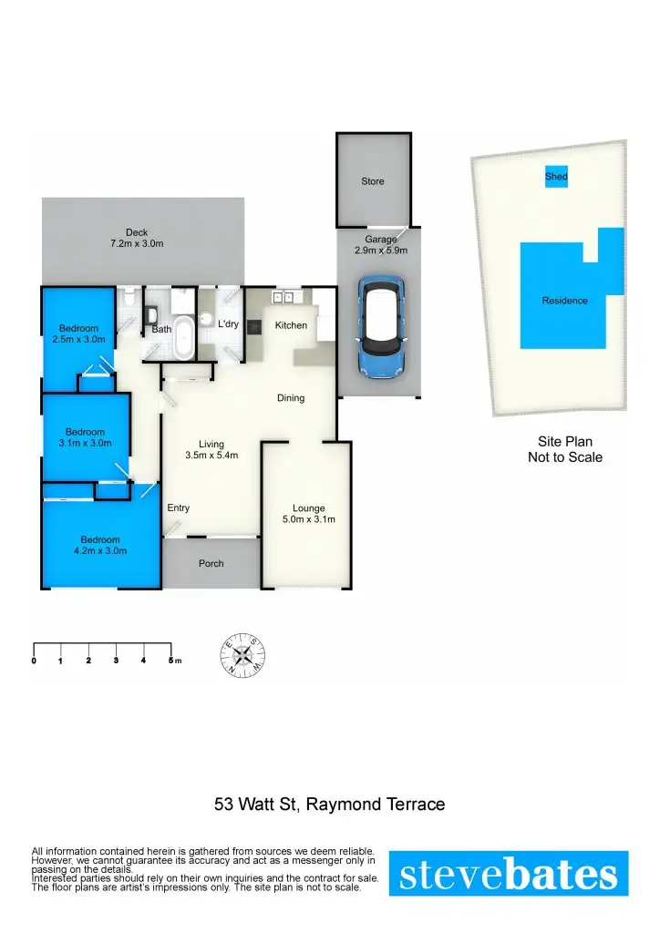 Floorplan of Homely house listing, 53 Watt Street, Raymond Terrace NSW 2324