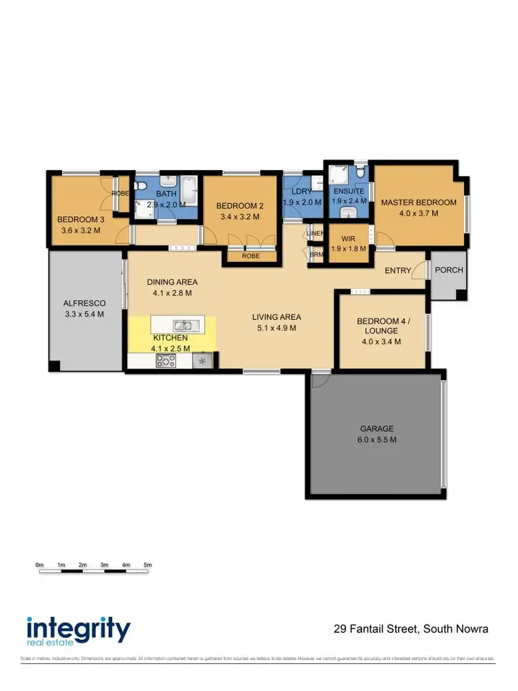 Floorplan of Homely house listing, 29 Fantail Street, South Nowra NSW 2541