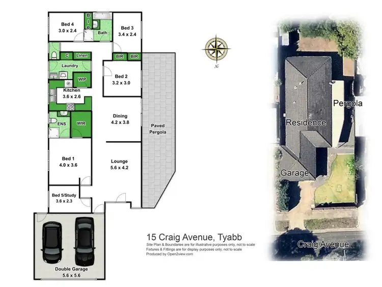 Floorplan of Homely house listing, 15 Craig Avenue, Tyabb VIC 3913