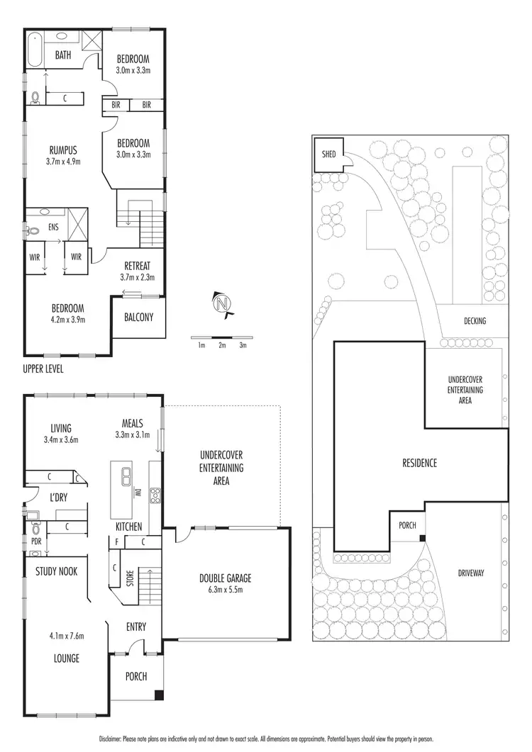 Floorplan of Homely house listing, 12 Amber Place, Wyndham Vale VIC 3024