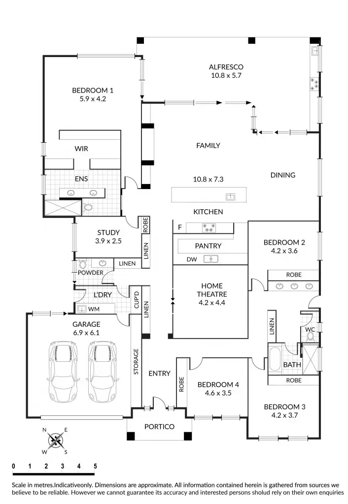 Floorplan of Homely house listing, 7 John Avenue, Tranmere SA 5073
