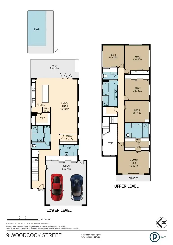 Floorplan of Homely house listing, 9 Woodcock Street, Paddington QLD 4064