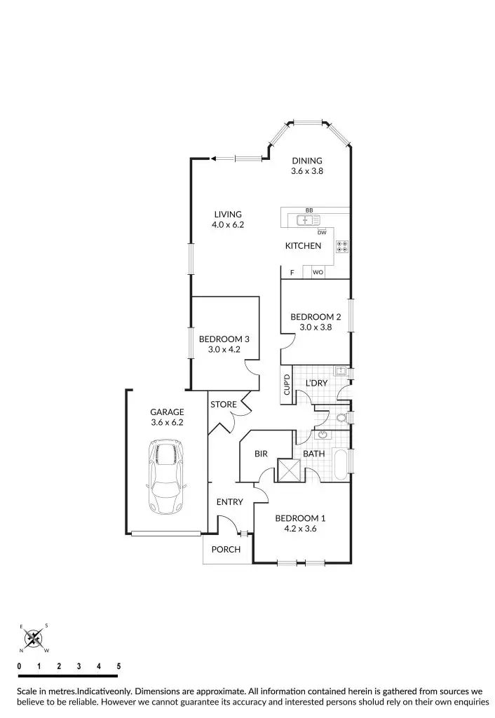 Floorplan of Homely house listing, Res 1/2A McDonnell Avenue, West Hindmarsh SA 5007