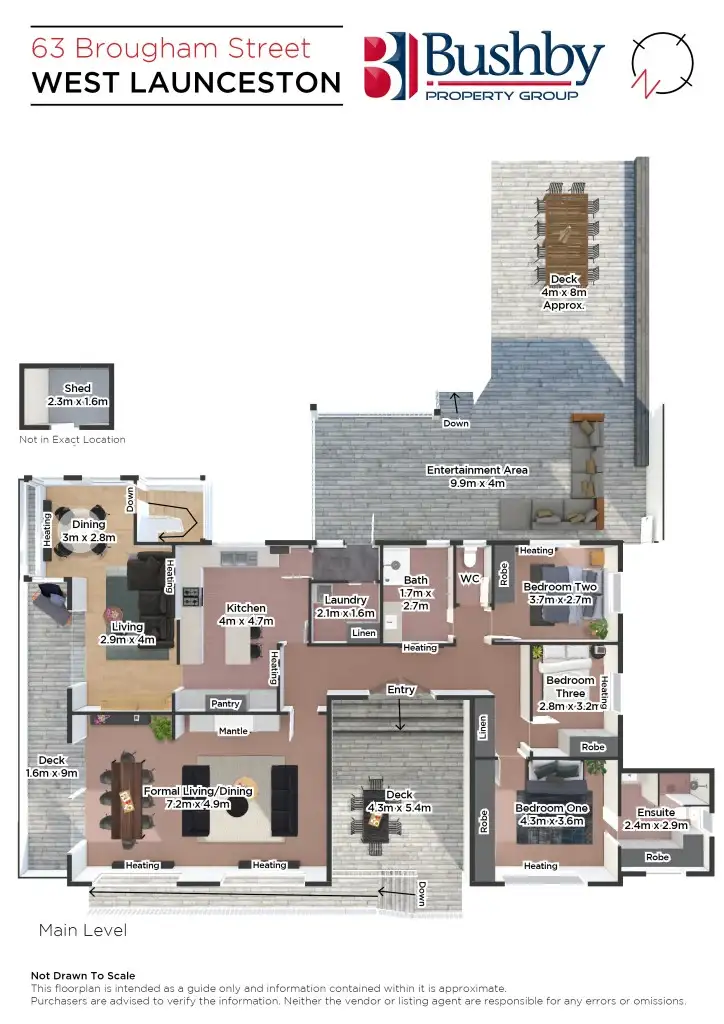Floorplan of Homely house listing, 63 Brougham Street, West Launceston TAS 7250